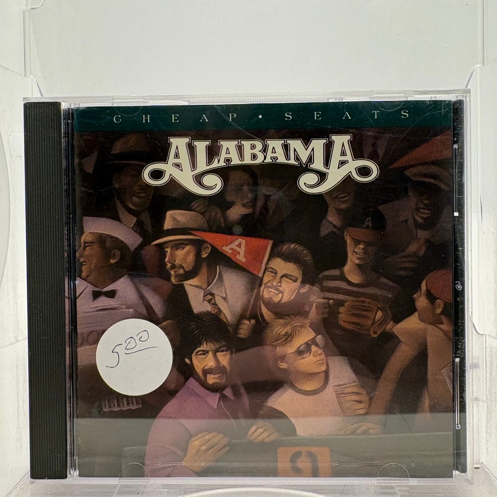 Alabama Cheap Seats CD 1993 RCA Records‎ 07863-66296-2 Country Music Album